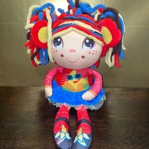 Cuddly Flip Zee Precious Girls LOLA The Monkey Plush Soft Doll Toy 2-in-1